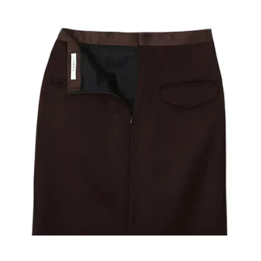 Cavarly Twill Zip Skirt