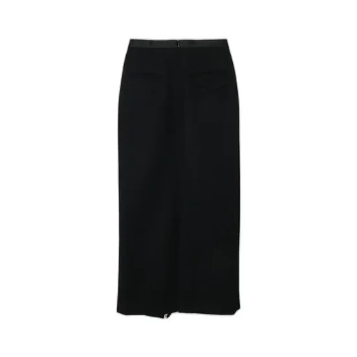 Cavarly Twill Zip Skirt