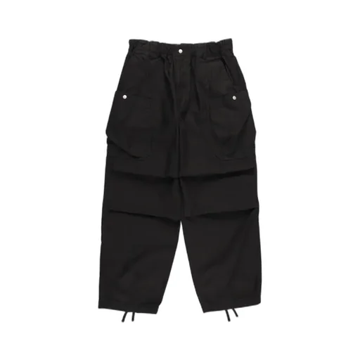 Back Satin Easy Cargo Pants