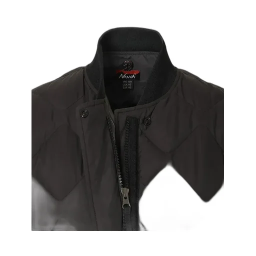 Rib Collar Quilted Down Coat W