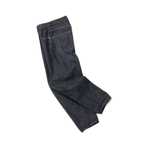Hard Twist Denim Wide Pants