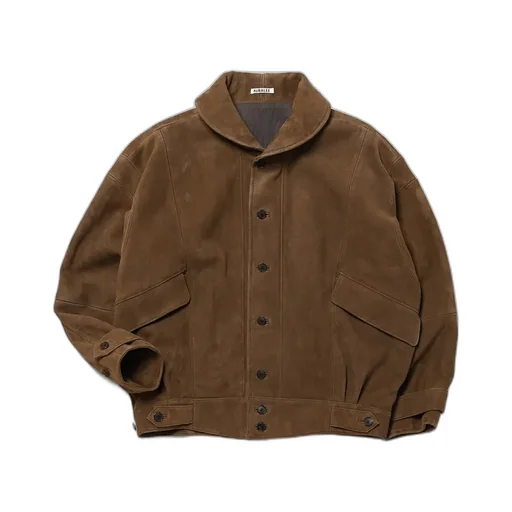 Silky Grain Suede Blouson