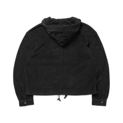 Cotton Nylon Pile Zip Parka
