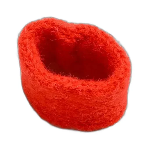 Fluffy Triangle Stole