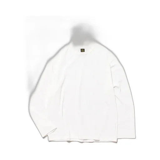 Men Utility Cotton Crew Neck Long Sleeve T-Shirt