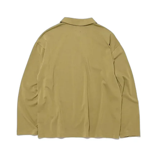 Men Utility Cotton Polo Half Zip