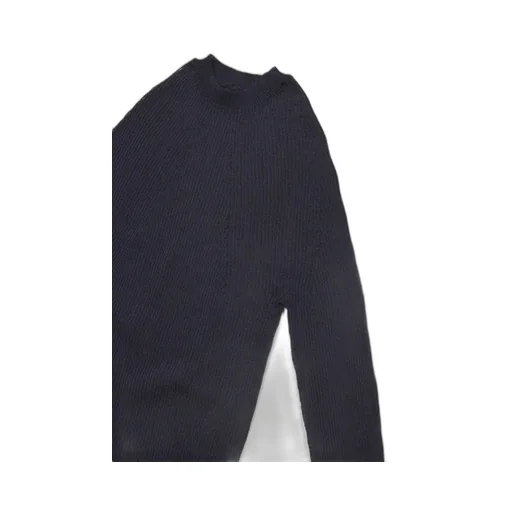 Women See-Through Ribnature L/S