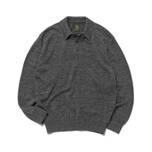 Washed High Count Linen Polo