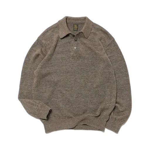 Washed High Count Linen Polo