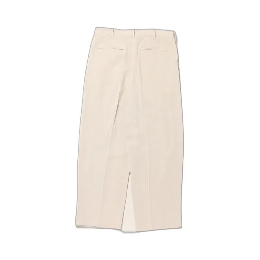 Ochiwata Linen Hopsack One Tuck Trousers