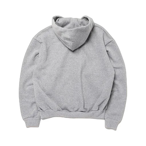 Double Zip Short Sweat Hoodie