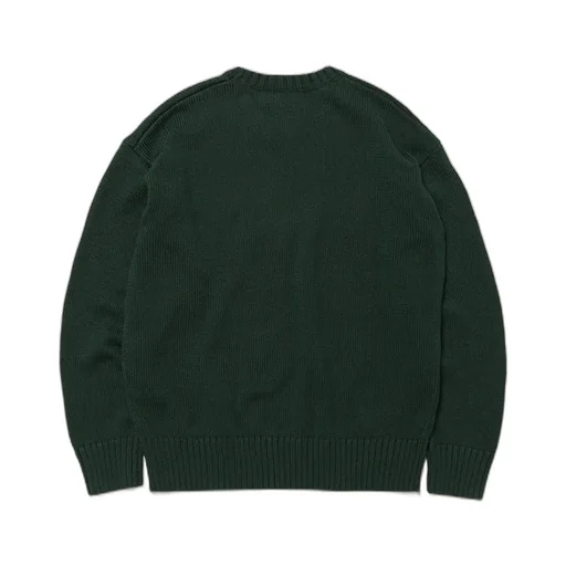 Big Fit Logo Cotton Jumper