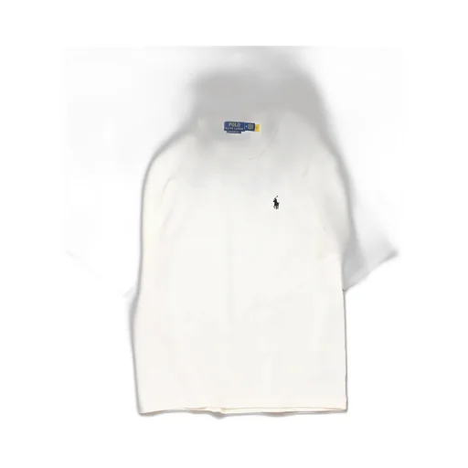 Relaxed Fit Back Embroidery Logo Jersey T-Shirt