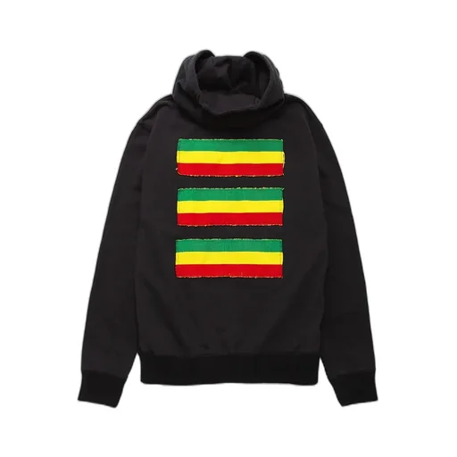 Hoody With Ghanaian Kente