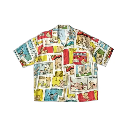 Disney Vc / Pc Aloha Collection Aloha Shirt / Disney Dumbo