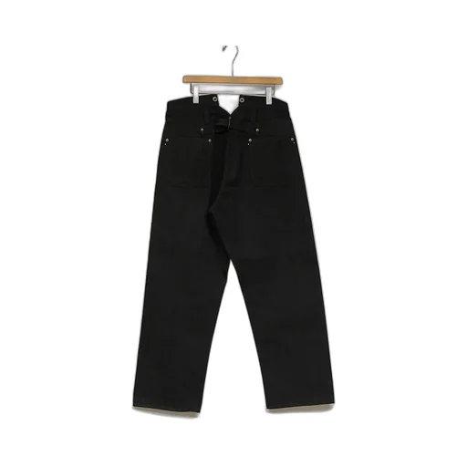 Railman Denim Pant - Black Denim