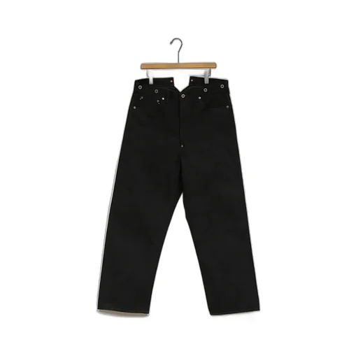 Railman Denim Pant - Black Denim