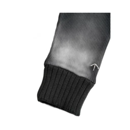 Turtle Neck - Waffle Black