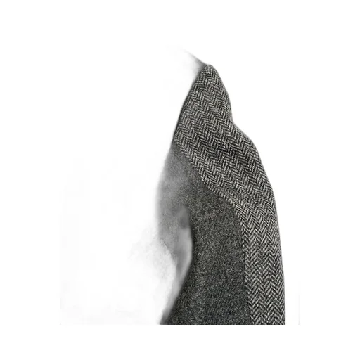 Collarless Jacket - British Tweed