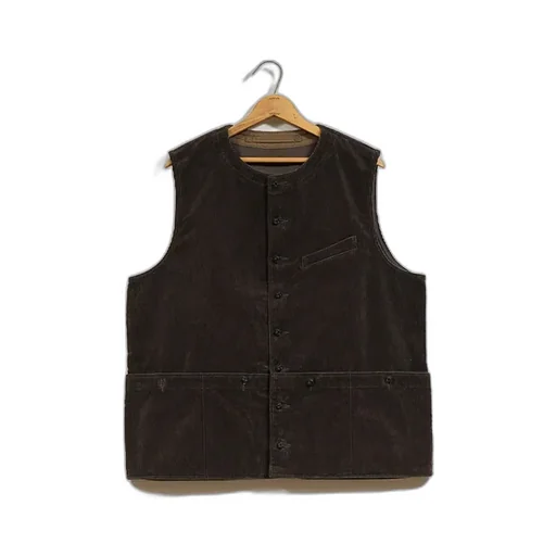 French Work Vest - 8W Corduroy