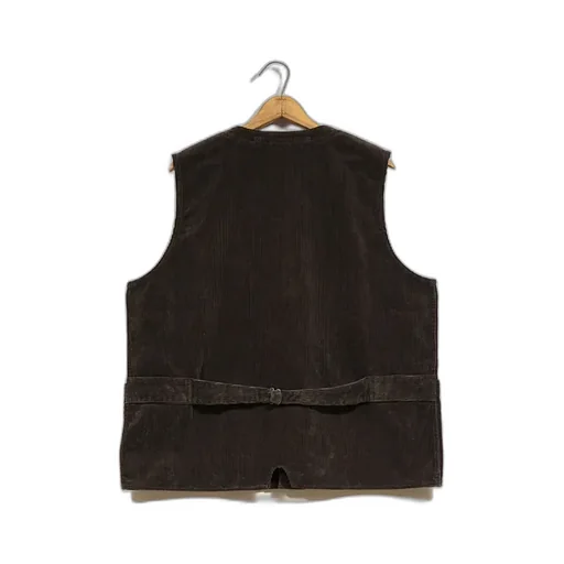 French Work Vest - 8W Corduroy