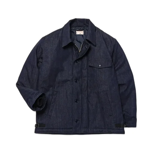 A-2 Jacket Quilted Wool Denim