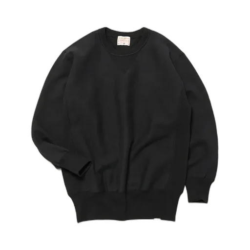 Loop Wheeled V Sweater Reverse Weave