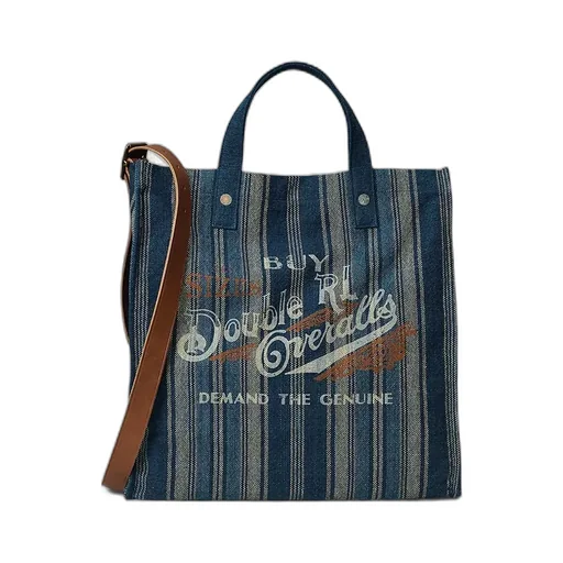 Handwoven Indigo Carpenter Tote