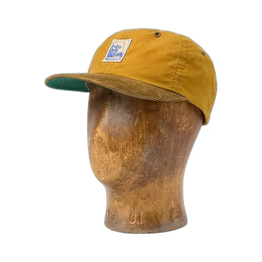 Corduroy-Bill Oilcloth Ball Cap