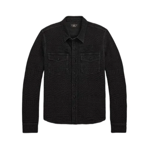 Indigo Jacquard Workshirt