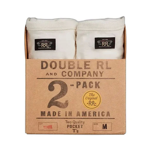 Garment-Dyed Pocket T-Shirt Two-Pack