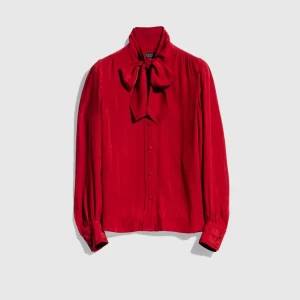 Interlocking G Chain Silk Jacquard Shirt