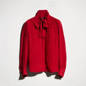 Interlocking G Chain Silk Jacquard Shirt