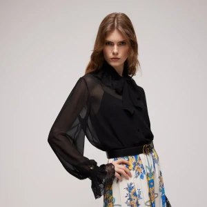 Light Silk Georgette Shirt