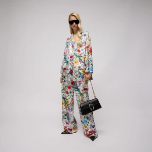 Printed Silk Twill Shirt