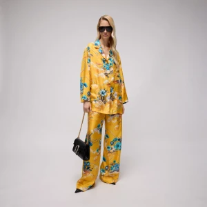 Printed Silk Twill Shirt
