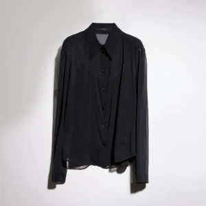 Silk Stretch Chiffon Shirt