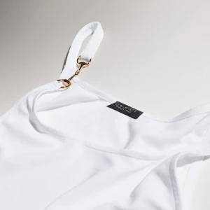 Viscose CrÊPe Jersey Top With Horsebit