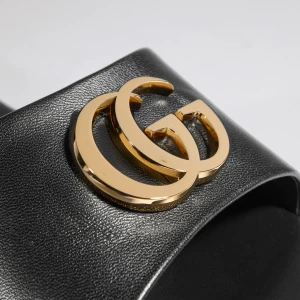Slide Sandal With Double G