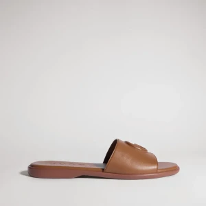 Slide Sandal With Double G