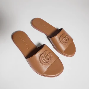 Slide Sandal With Double G