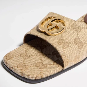 Slide Sandal With Double G