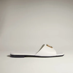 Slide Sandal With Double G