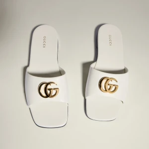 Slide Sandal With Double G