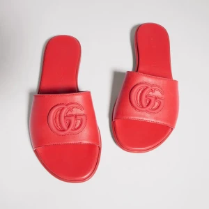 Slide Sandal With Double G