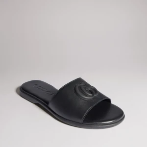Slide Sandal With Double G