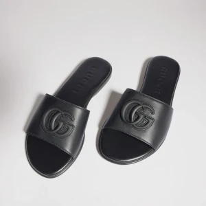 Slide Sandal With Double G