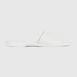 Slide Sandal With Double G