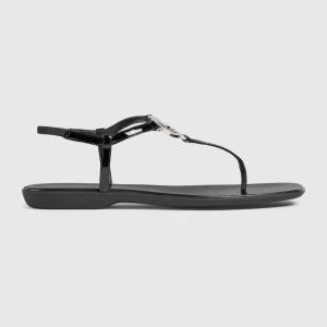 Thong Sandal With Interlocking G