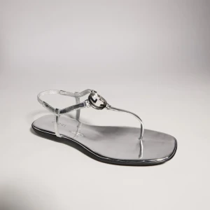 Thong Sandal With Interlocking G